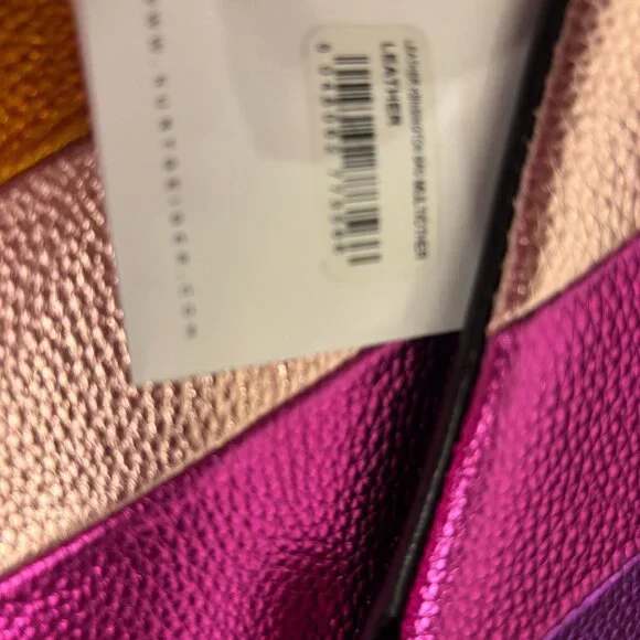 Kurt Geiger London Kensington Metallic Multicolor Leather Bag - with Tags - Picture 6 of 6